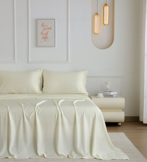 Bamboo Sheets Beige